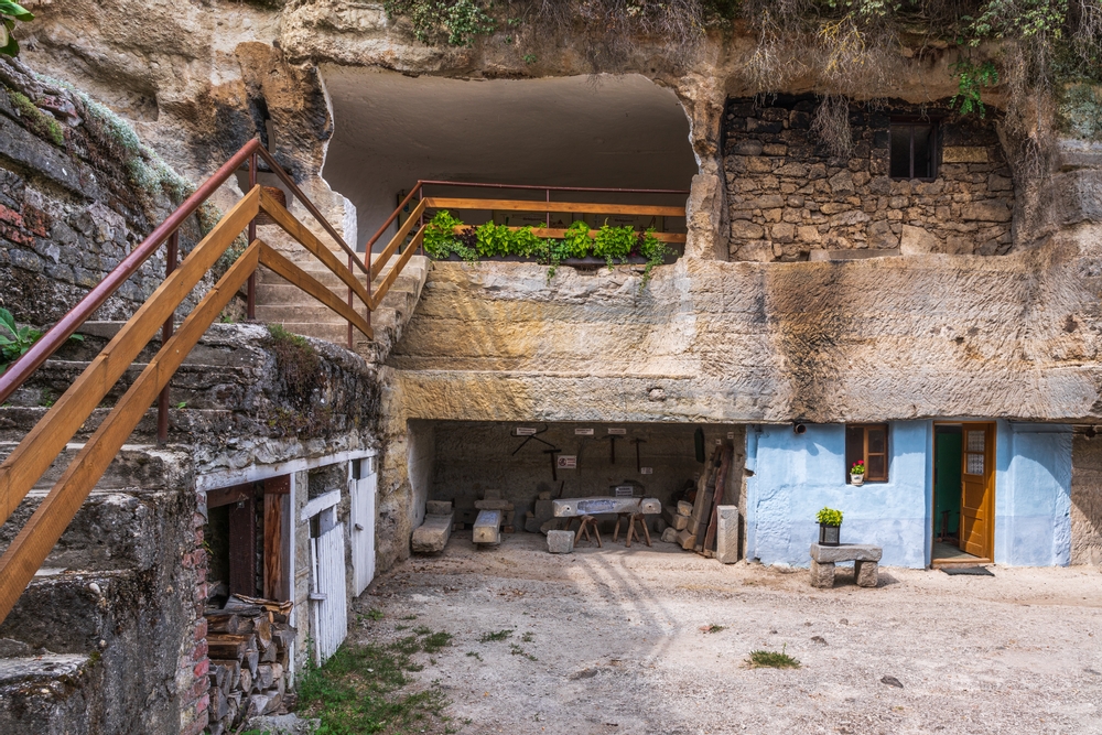 Rocky,Dwellings,In,Brhlovce,Are,Rare,Buildings,And,A,Unique